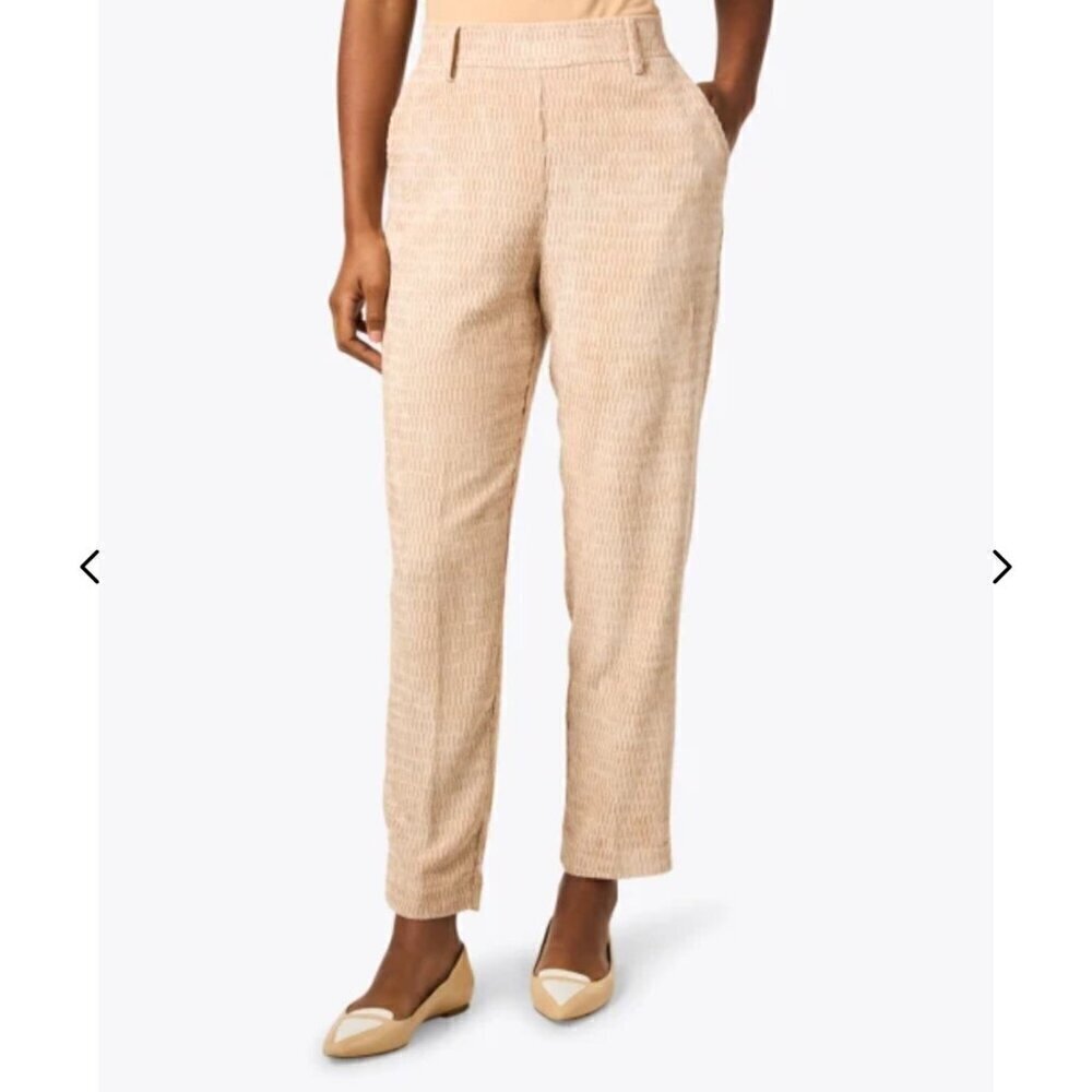 Momoni Halsbrook Vischio pull on corduroy pants, beige, Size 42 H51